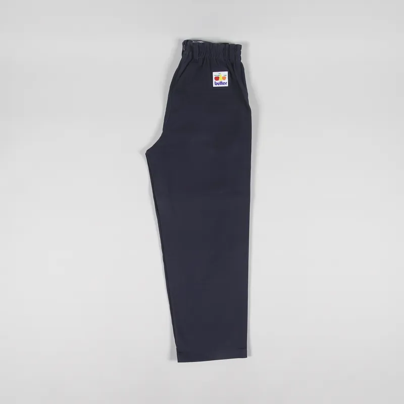 Butter Goods Wide leg Pants Navy-2