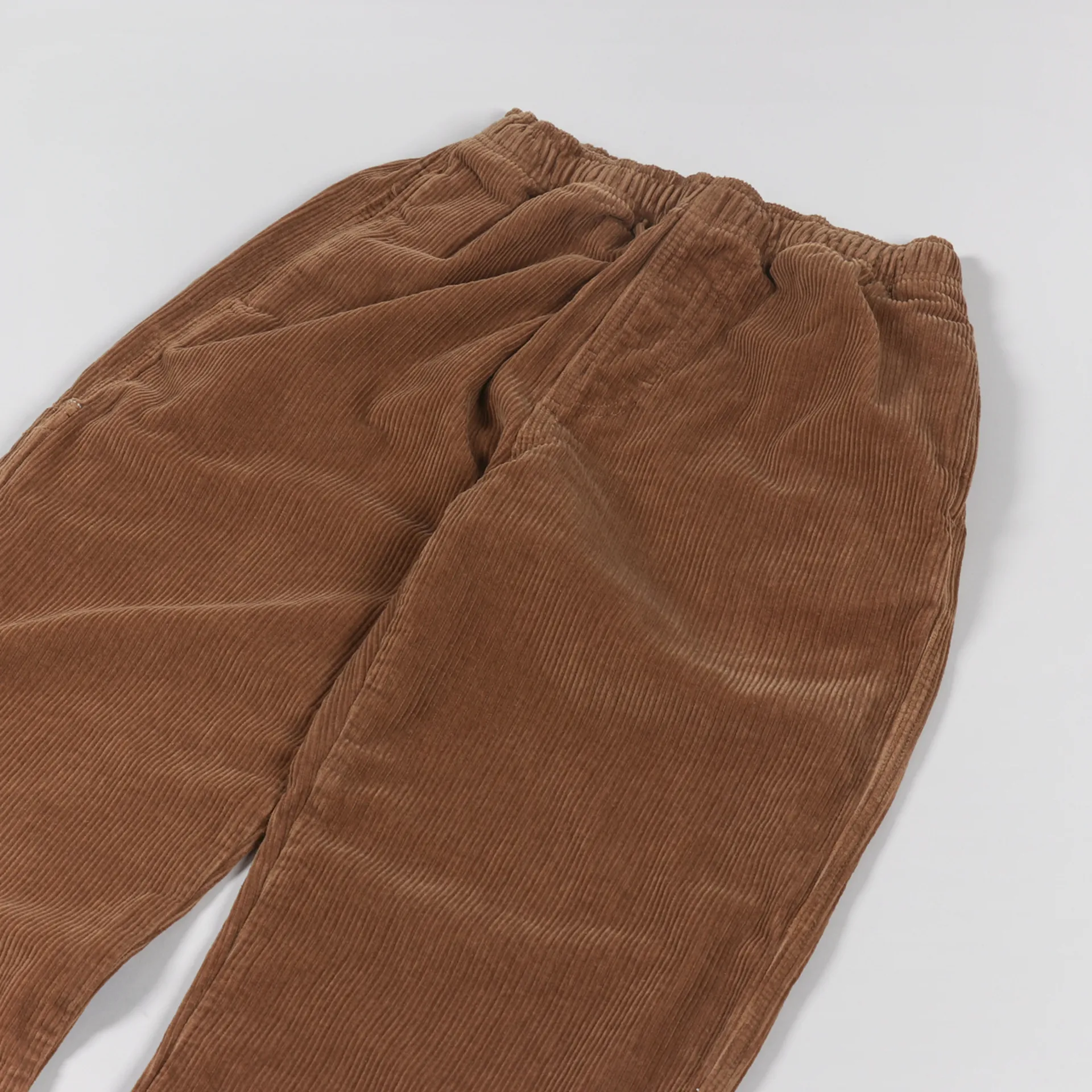 Stussy Mens Wide Wale Corduroy Beach Pant Copper Brown