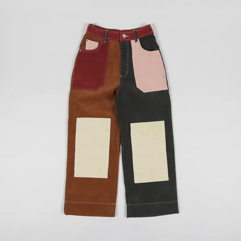 L.F.Markey Womens Wilder Trousers Patchwork Corduroy