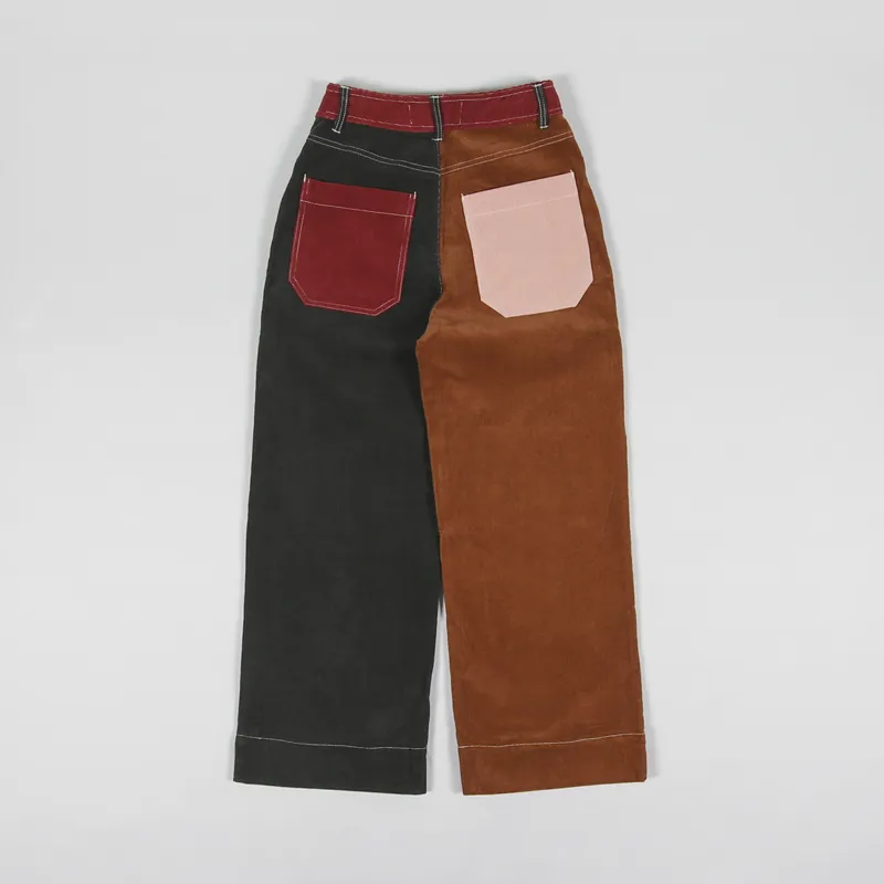 L.F.Markey Womens Wilder Trousers Patchwork Corduroy-1