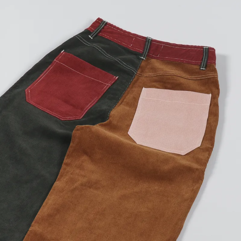 L.F.Markey Womens Wilder Trousers Patchwork Corduroy-6