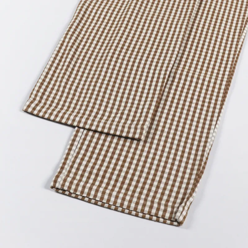 Nudie Jeans Womens Willa Pants Gingham Oak Check-7