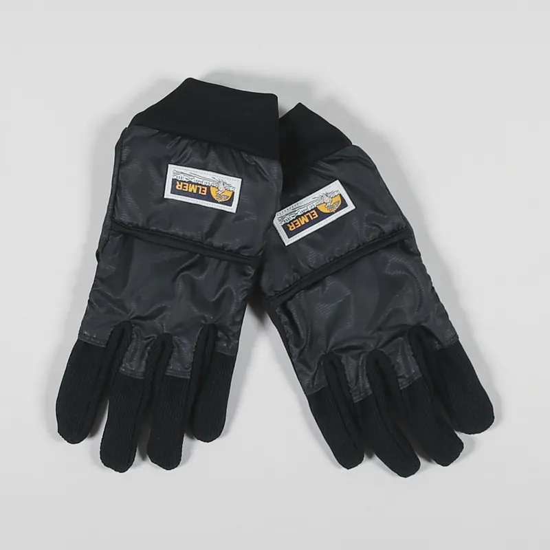 Elmer Windproof Fabric Conductive Gloves Black