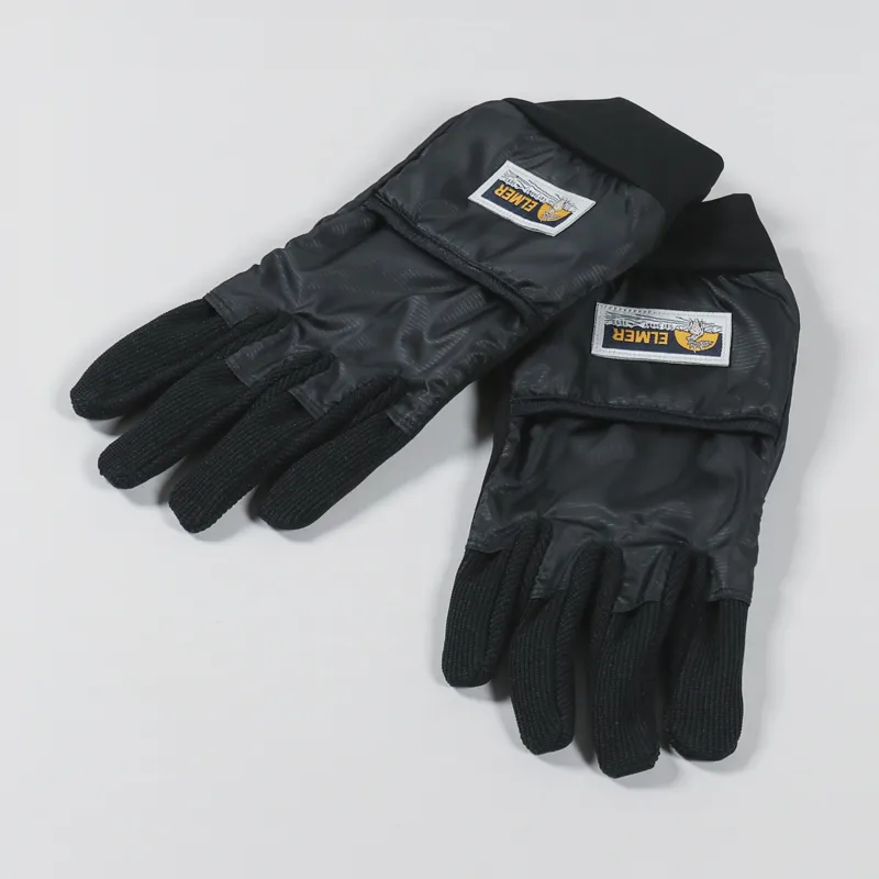 Elmer Windproof Fabric Conductive Gloves Black-5