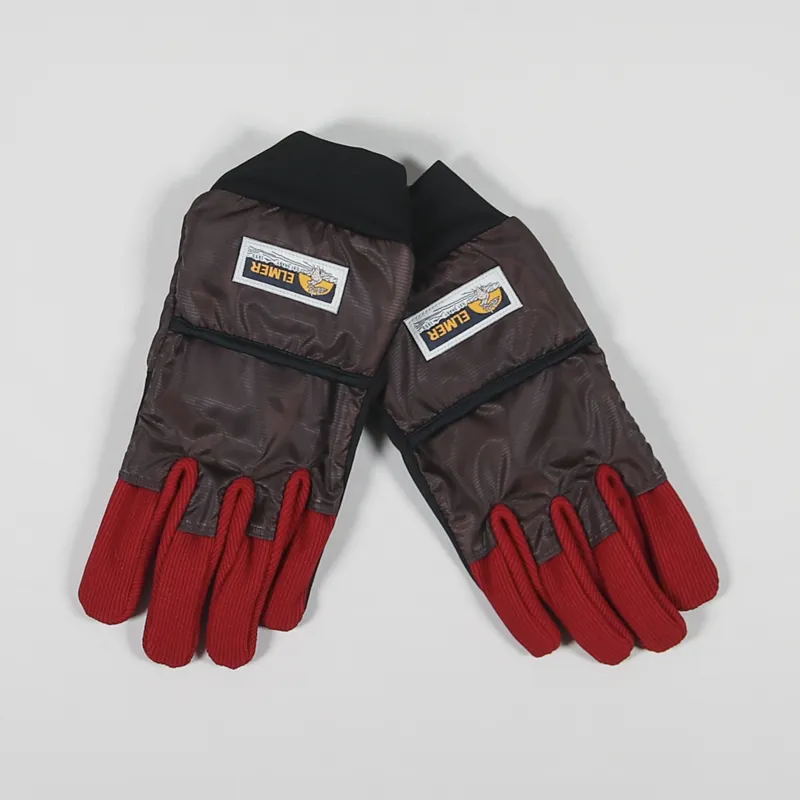 Elmer Windproof Fabric Conductive Gloves Brown