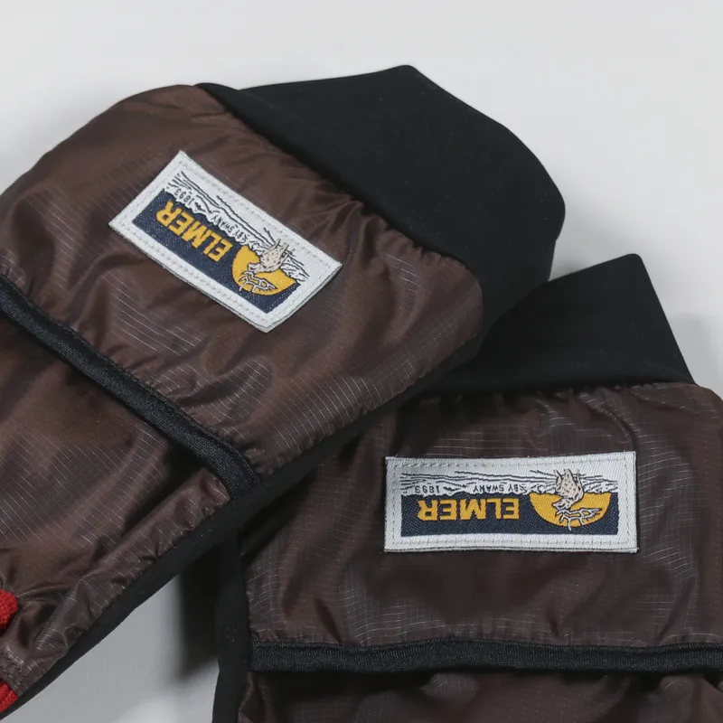 Elmer Windproof Fabric Conductive Gloves Brown-3