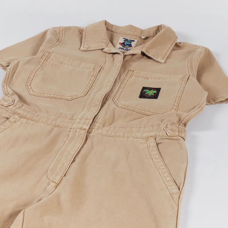 Deus Ex Machina Womens Winny Coverall Sandstorm-5