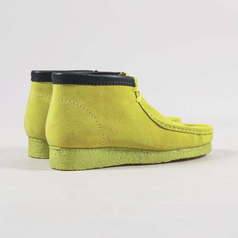 Clarks Originals Wallabee Boot Lime Hairy Suede-2