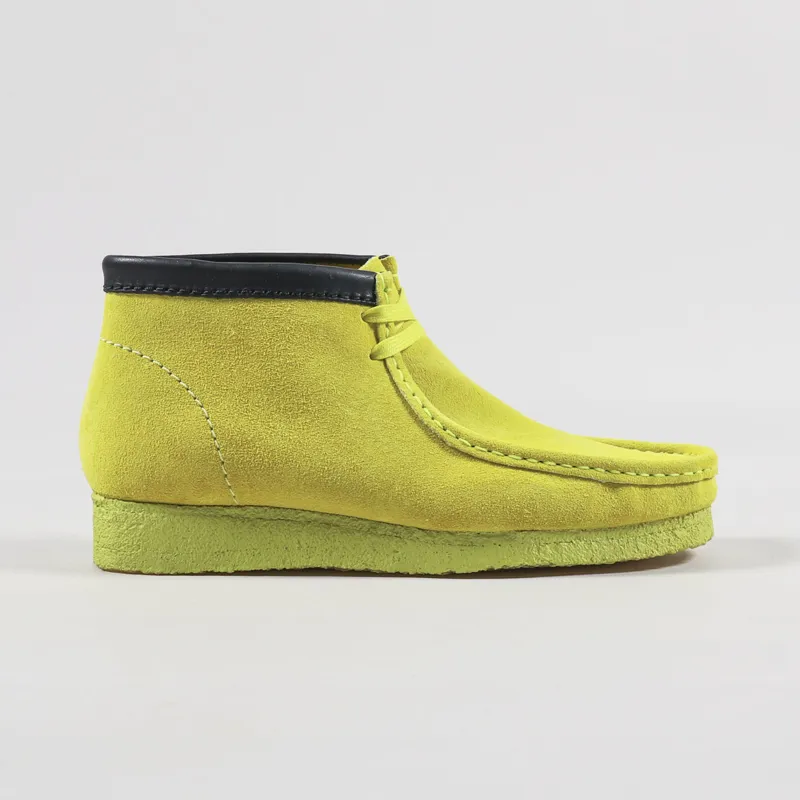 Clarks Originals Wallabee Boot Lime Hairy Suede-4