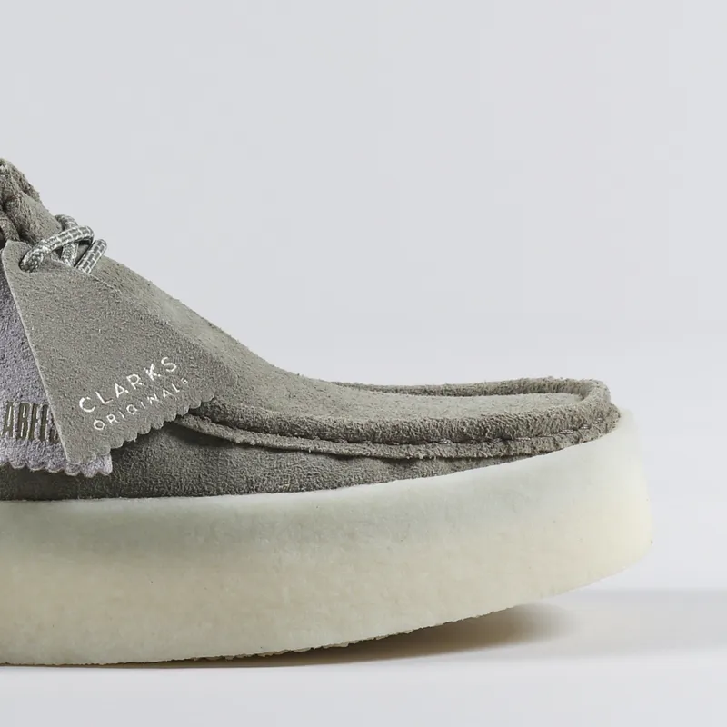 Clarks Originals Wallabee Cup Lo Mules Olive Eco Leather-6