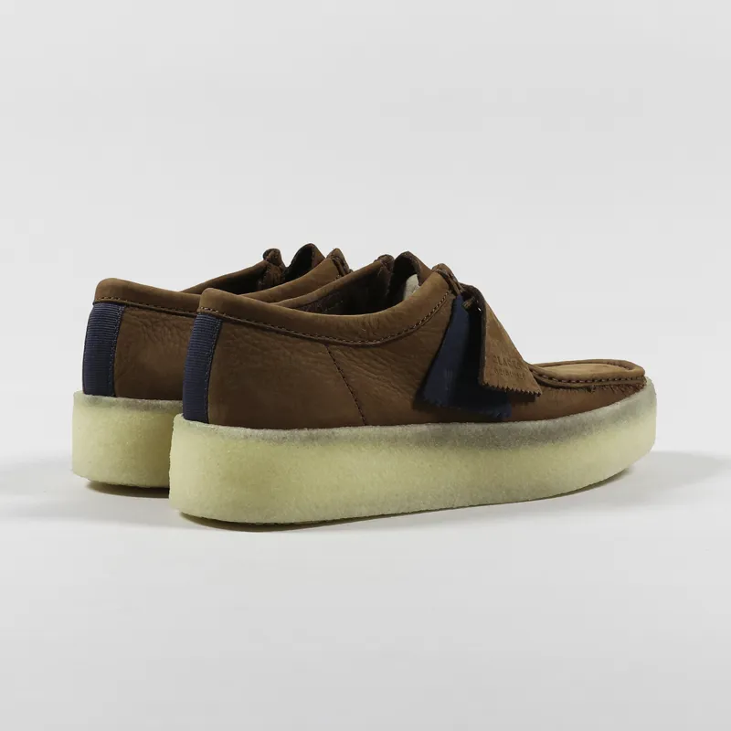 Clarks Originals Wallabee Cup Shoes Tan Nubuck-3