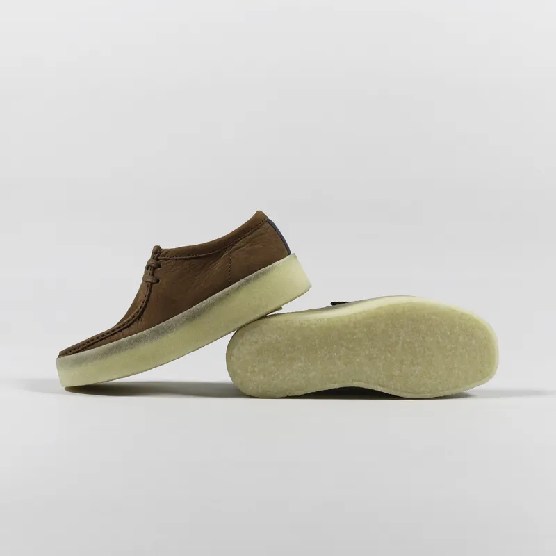Clarks Originals Mens Wallabee Cup Shoes Tan Nubuck
