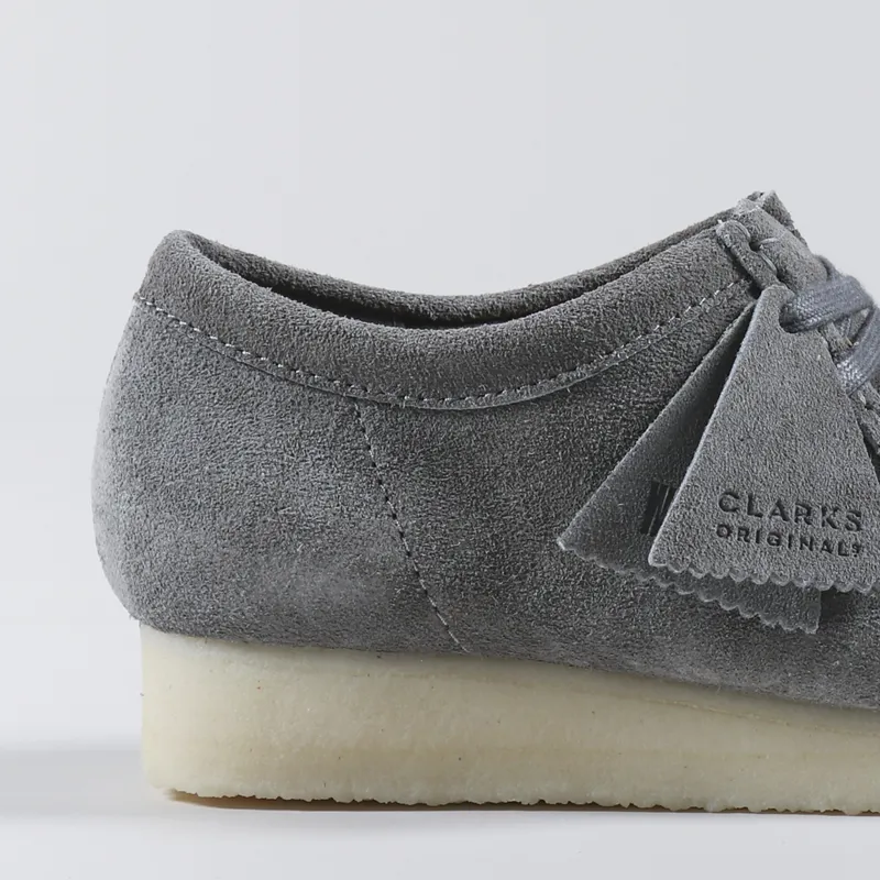 Clarks gray shoes deals