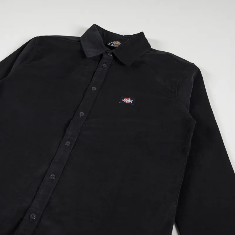 Dickies Wilsonville Long Sleeve Shirt Black-2