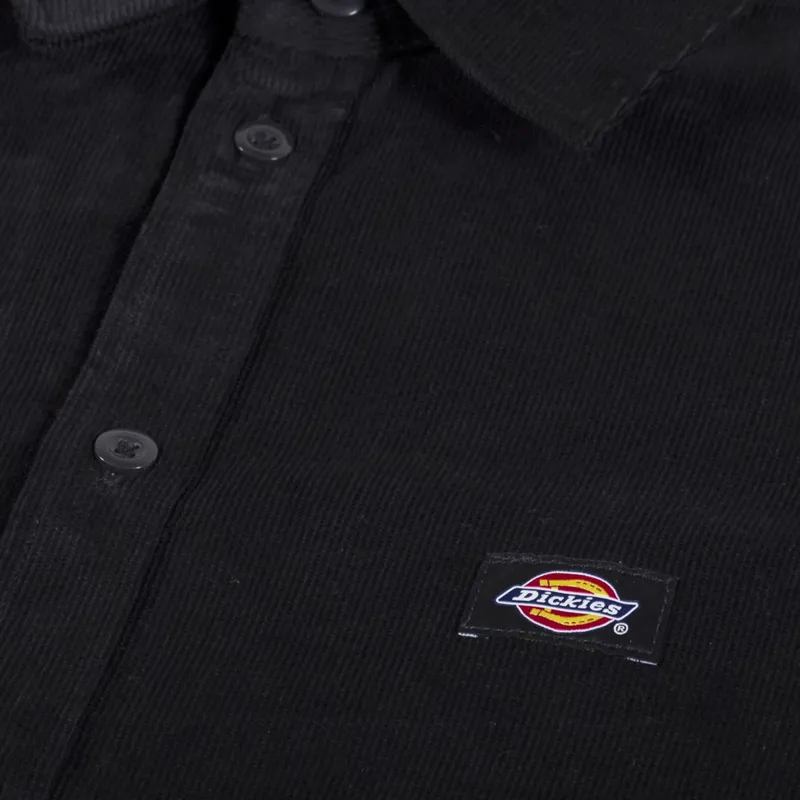 Dickies Wilsonville Long Sleeve Shirt Black-4