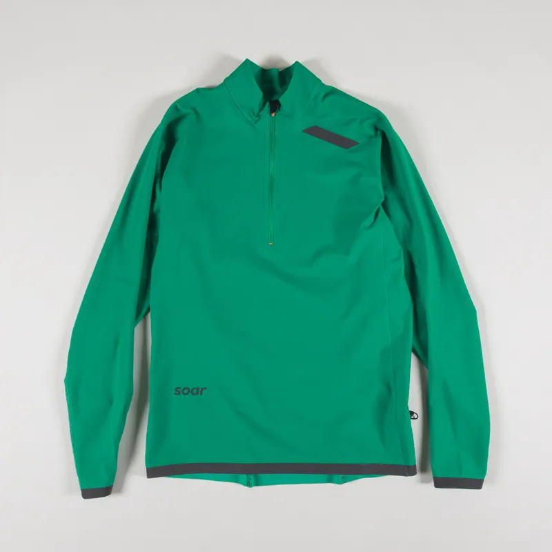 Green pullover windbreaker sales