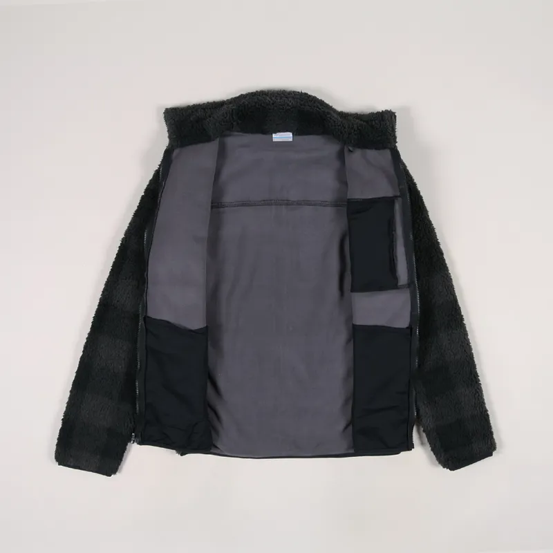 Columbia Winter Pass Sherpa Fleece Black Check-1