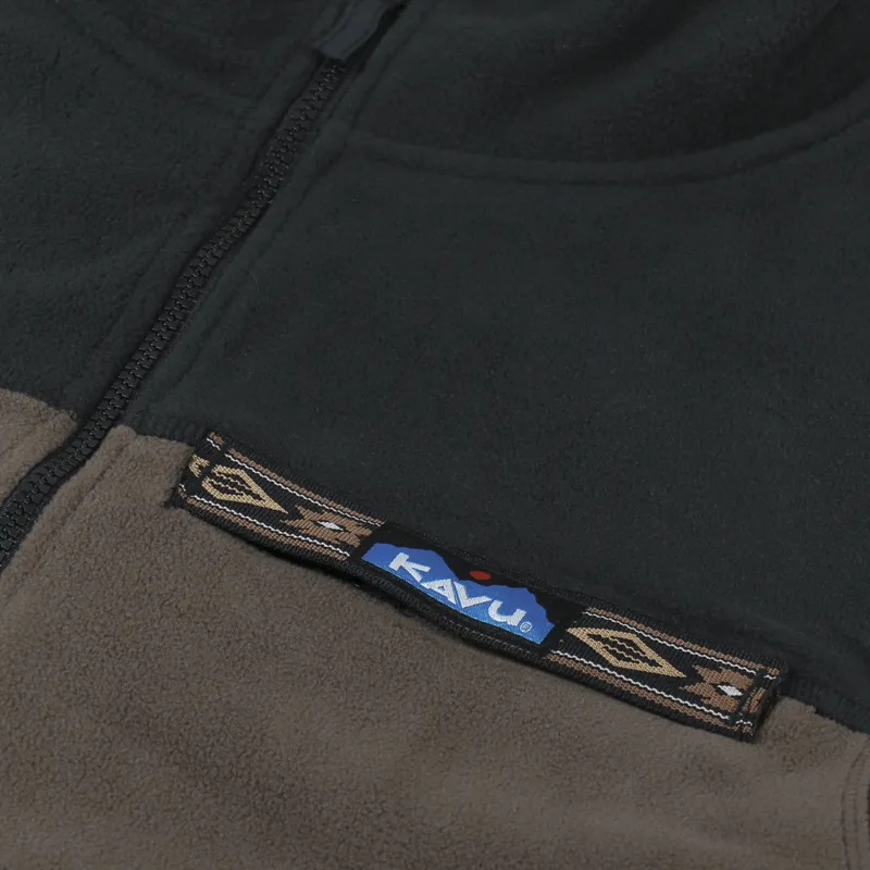 Kavu Winter Throwshirt Fleece Black Walnut-4
