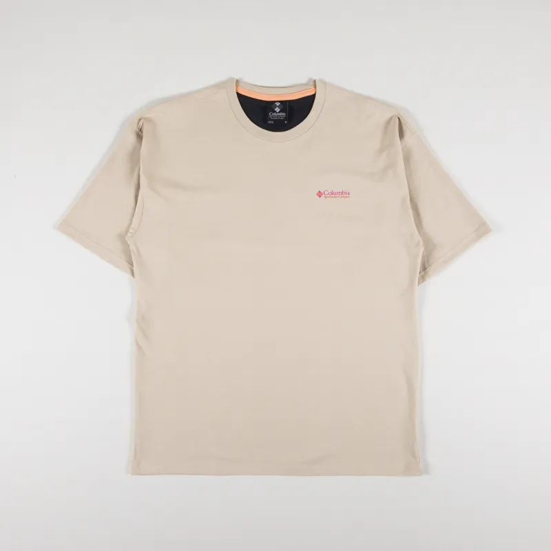 Columbia Wintertrainer Graphic T Shirt Ancient Fossil-1