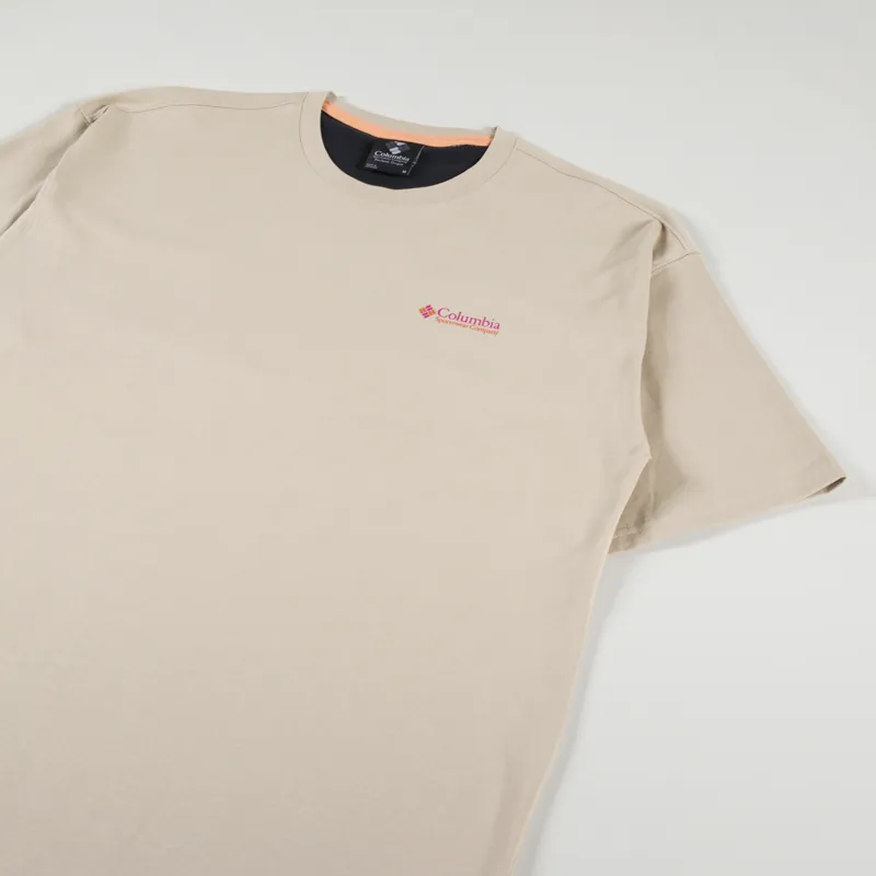 Columbia Wintertrainer Graphic T Shirt Ancient Fossil-3