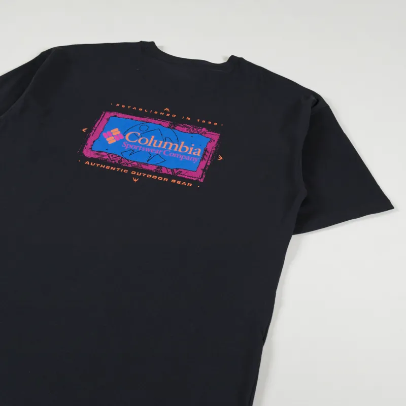 Columbia Wintertrainer Graphic T Shirt Black-2