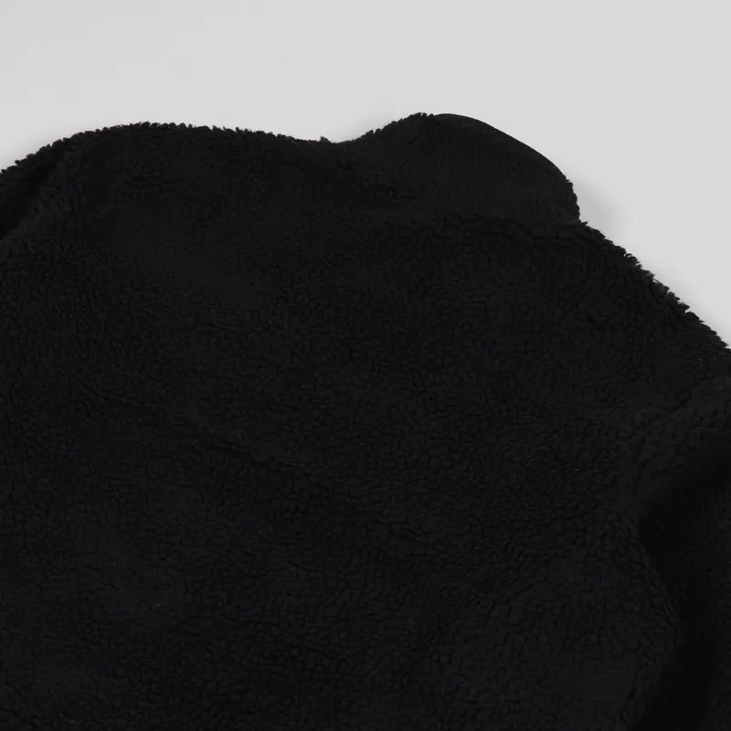 Foret Wolf Fleece Jacket Black-5