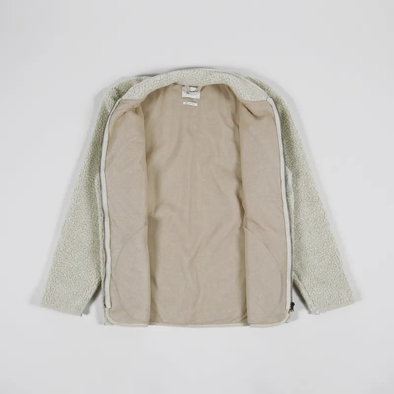 Foret Wolf Fleece Jacket Cloud-1