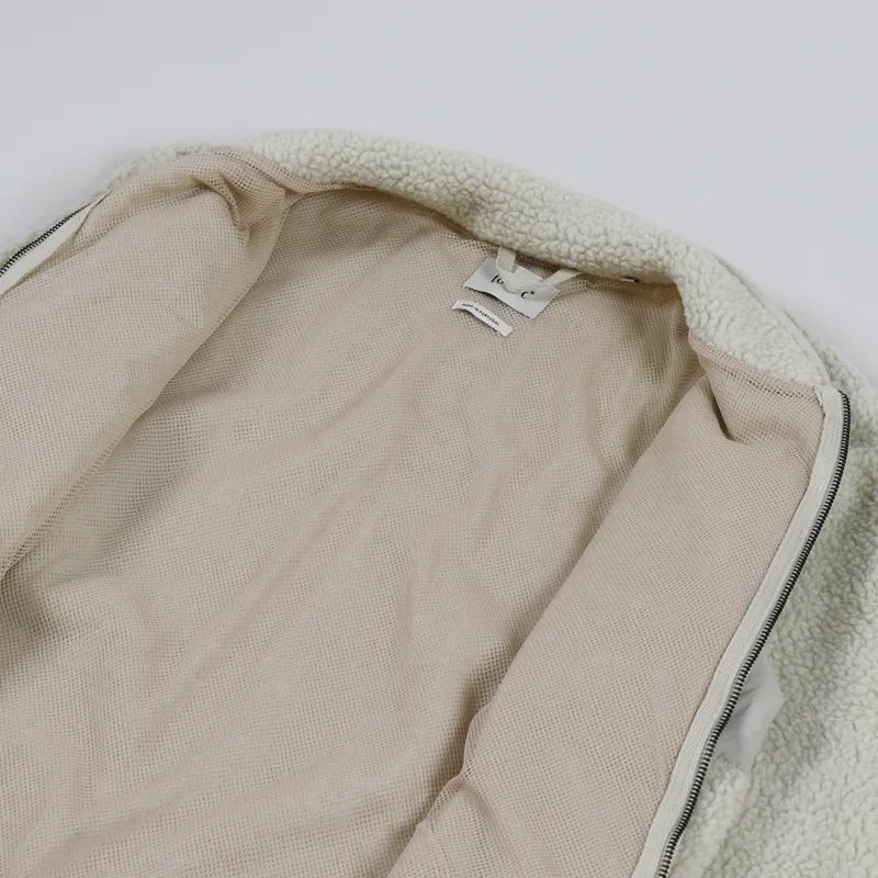 Foret Wolf Fleece Jacket Cloud-4