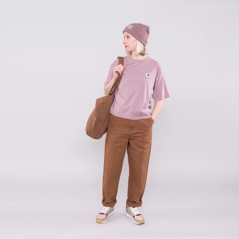 Carhartt WIP Womens Tacoma T Shirt Lupinus Moon Wash-1