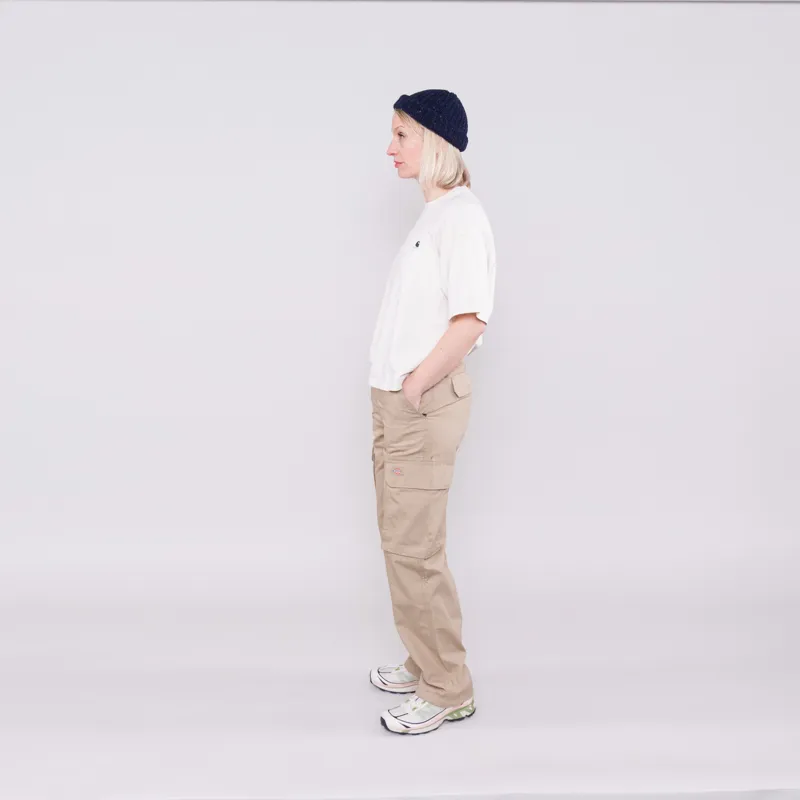 Dickies Womens Hooper Bay Cargo Pant Khaki-4