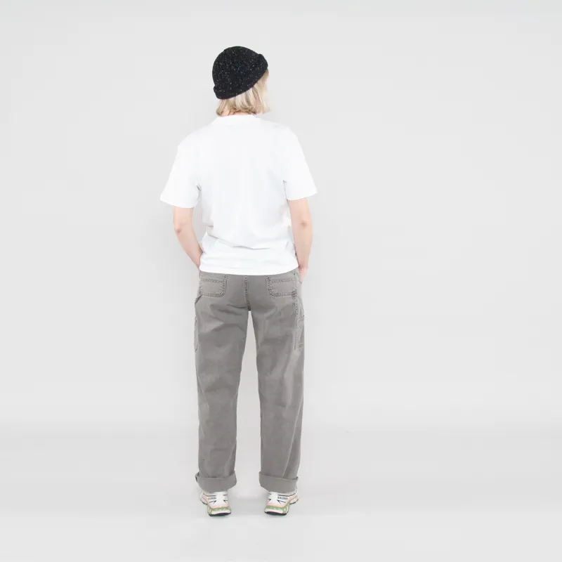 Carhartt WIP Womens Pierce Pant Straight Black Faded-2