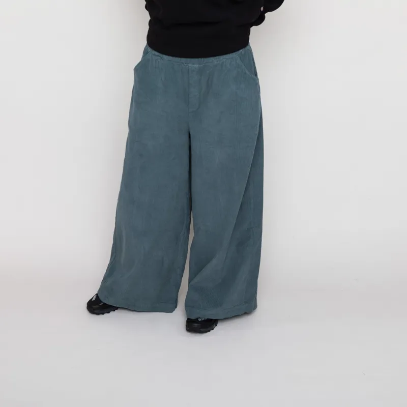 Beaumont Organic Womens Caitlin Cord Trouser Petrol-2