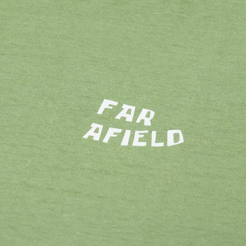 Far Afield Wonders Sun Swirl T Shirt Green-5