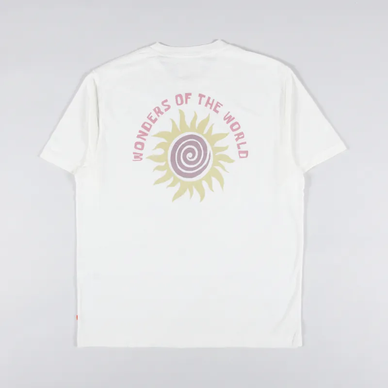 Far Afield Wonders Sun Swirl T Shirt White