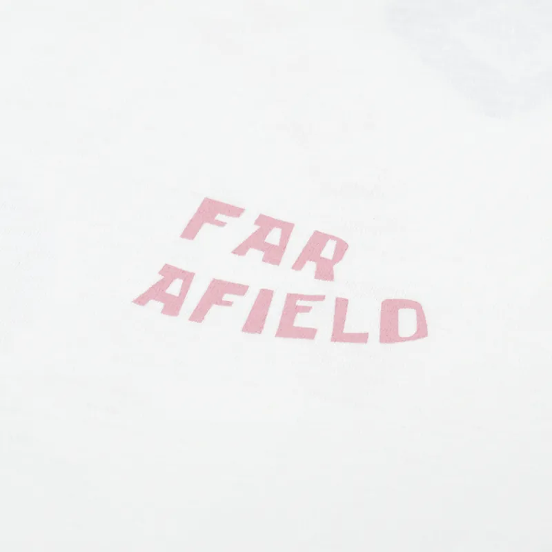 Far Afield Wonders Sun Swirl T Shirt White-5