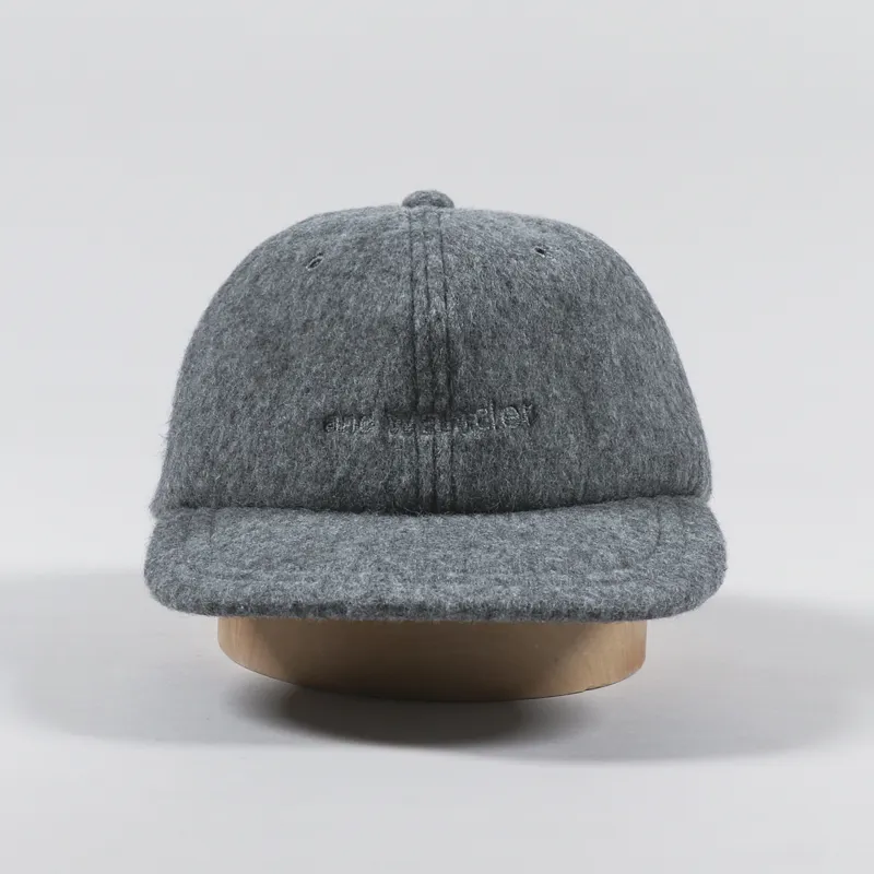 And Wander Wool Melton Cap Grey
