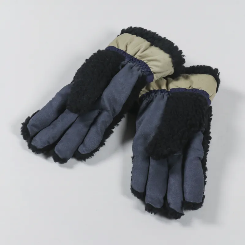 Elmer Wool Pile 5 Fingers Conductive Gloves Black-3