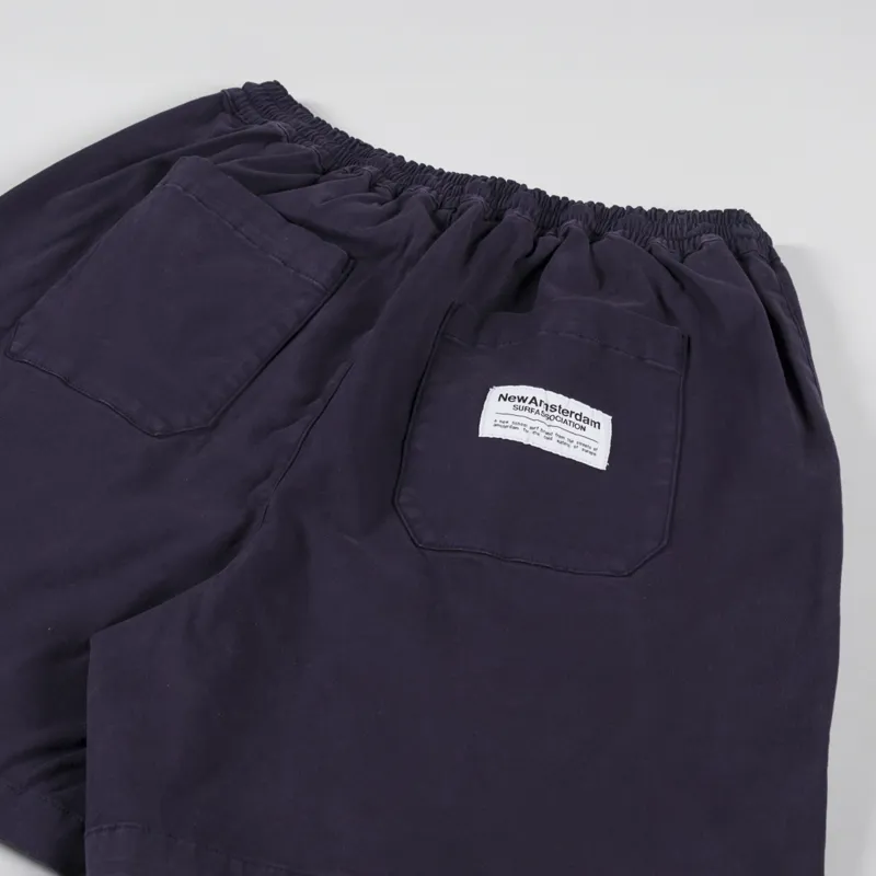 New Amsterdam Surf Association Work Shorts Navy-3