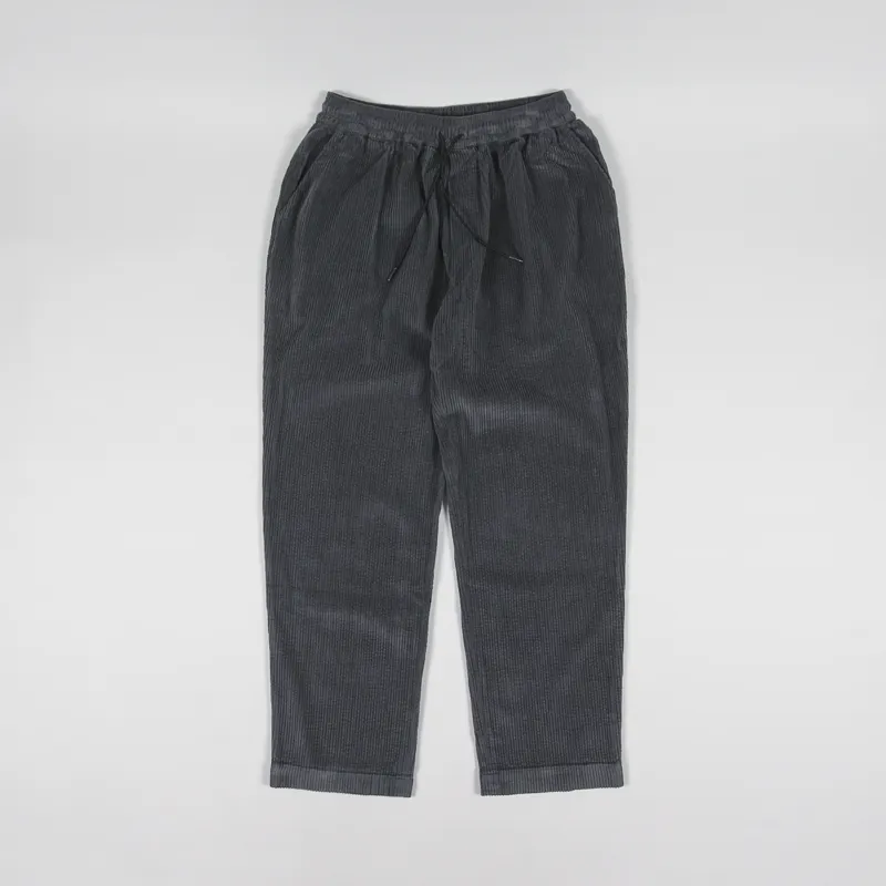 New Amsterdam Surf Association Work Trousers Cord Faded Black-1
