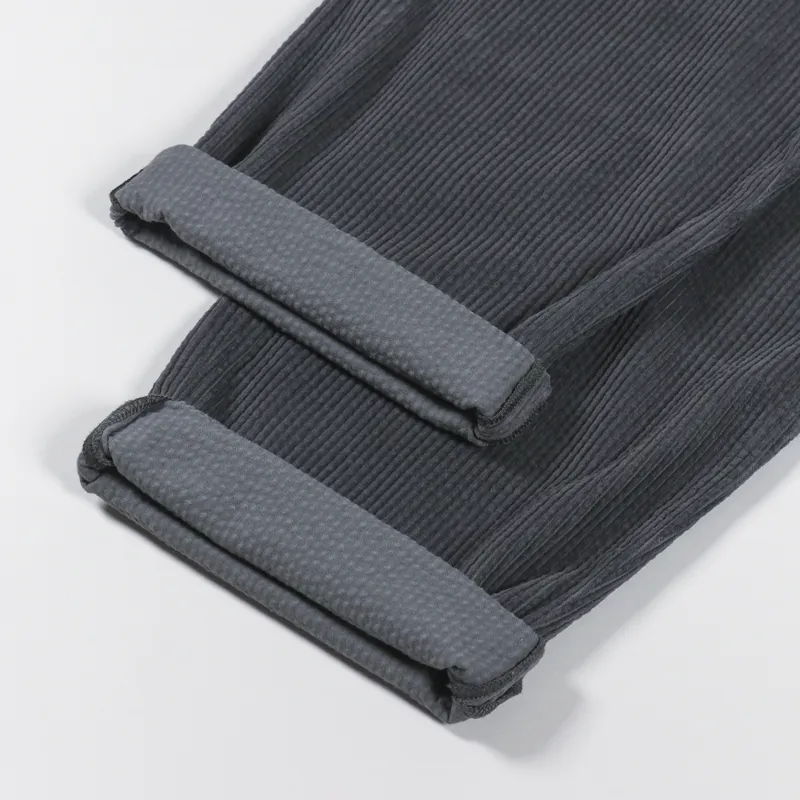 New Amsterdam Surf Association Work Trousers Cord Faded Black-3