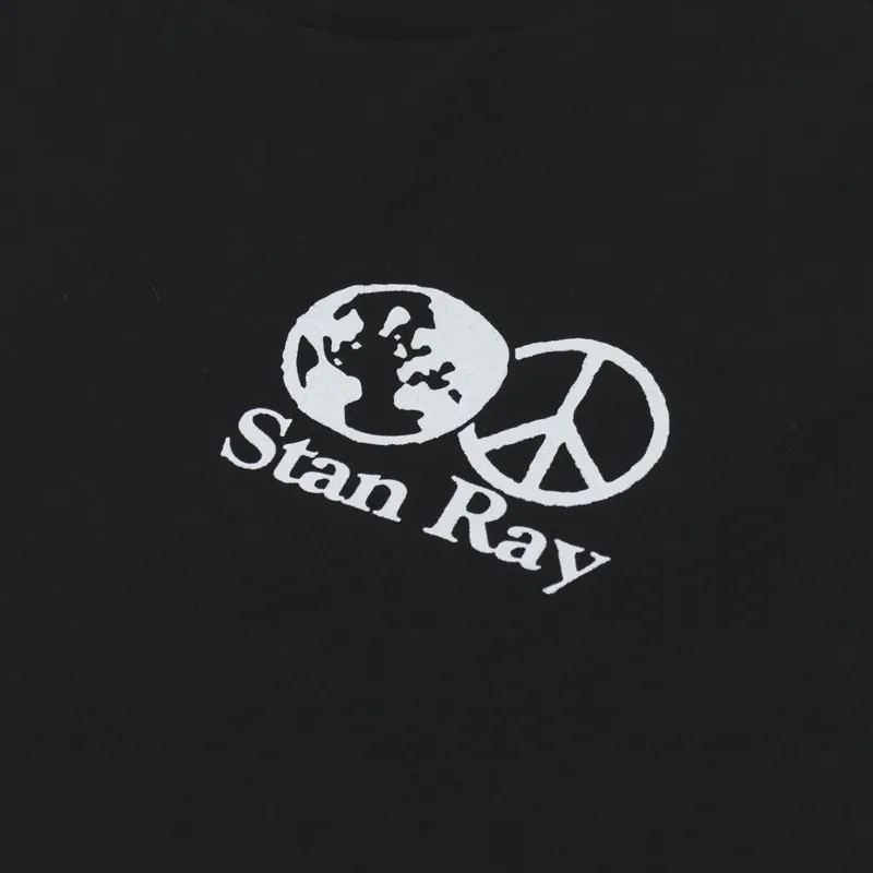 Stan Ray World Peace T Shirt Black-5