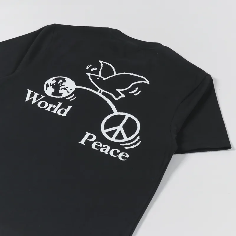 Stan Ray World Peace T Shirt Black-2