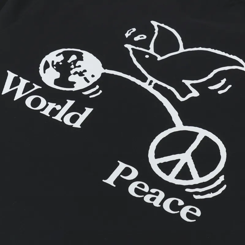Stan Ray World Peace T Shirt Black-4