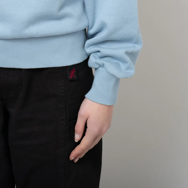 Carhartt WIP Womens Casey Sweatshirt Frosted Blue Silver-5