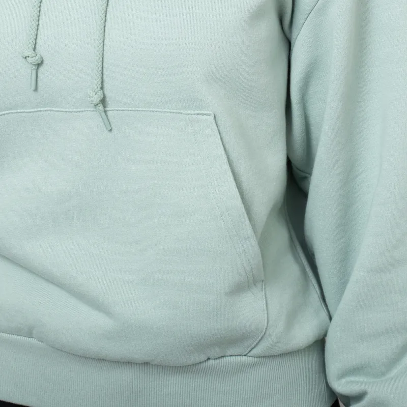 Carhartt WIP Womens Hooded Casey Sweatshirt Frosted Green Silver-7