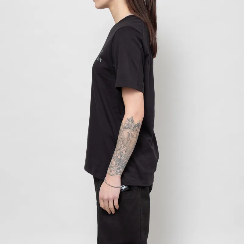 Arc'teryx Womens Kragg SL Cotton Emblem T Shirt Black-1