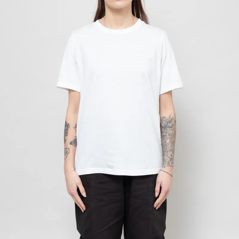 Arc'teryx Womens Kragg SL Cotton Emblem T Shirt White Light
