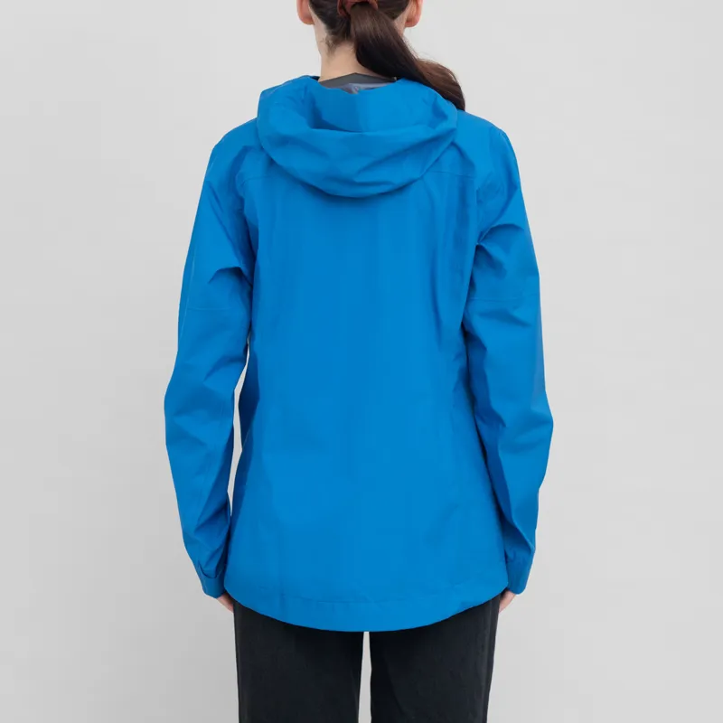 Patagonia Womens Boulder Fork Rain Jacket Endless Blue-2