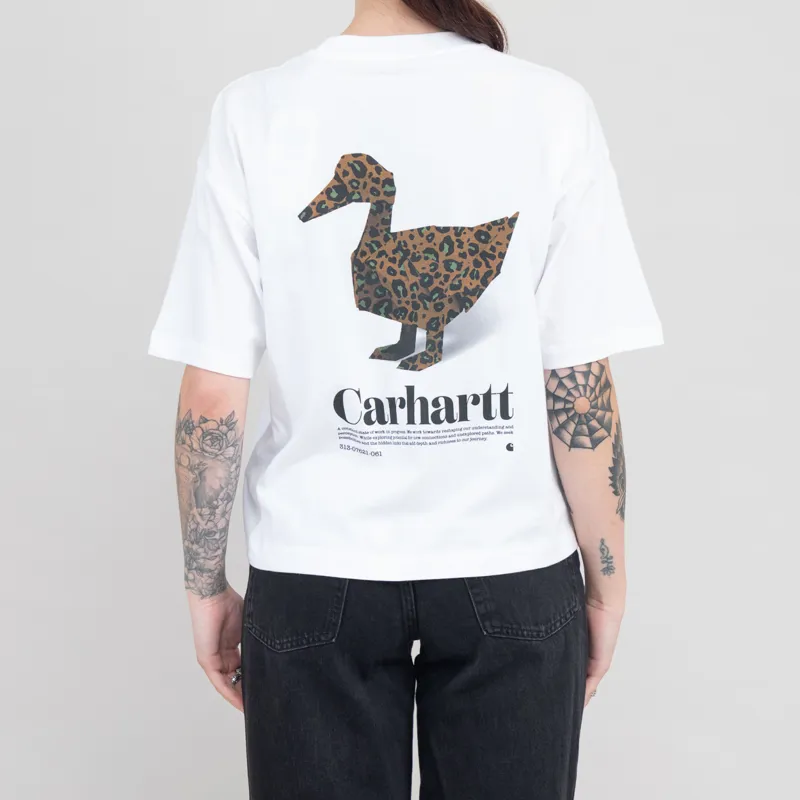 Carhartt WIP Womens Fold Leo T Shirt White