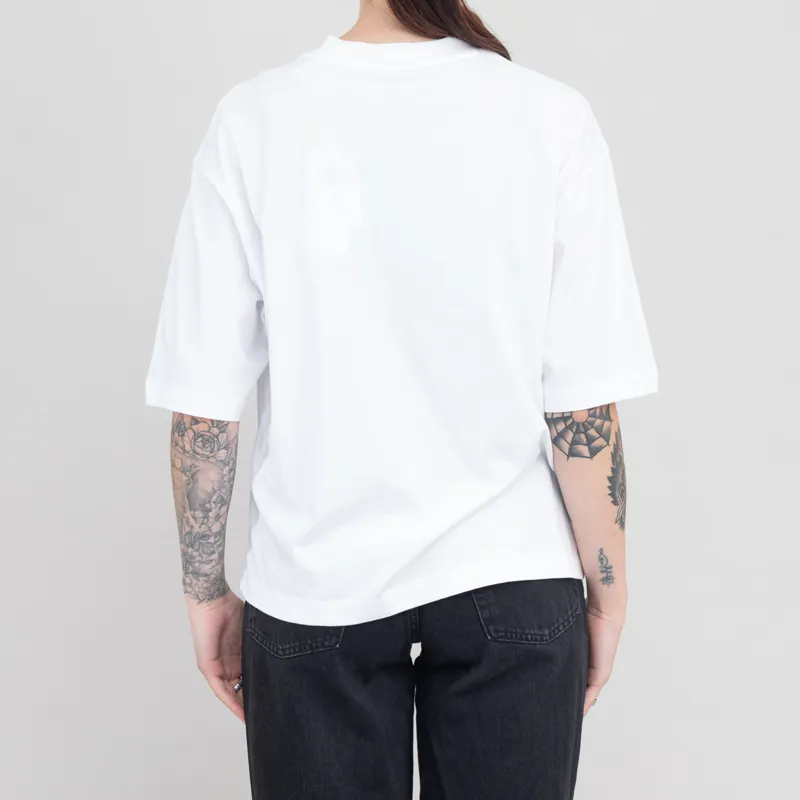 Carhartt WIP Womens Pepe Card T Shirt White-2